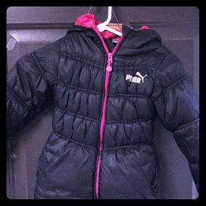 Girls puma jacket